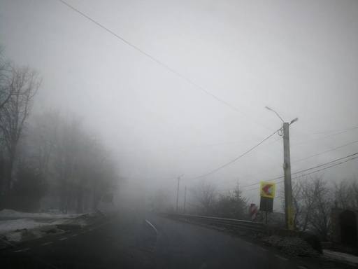 Cod galben de ceaţă în zece judeţe, în orele următoare 