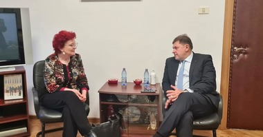 Conducerea Ministerului Sănătăţii, întâlnire cu şefa Centrului European de Prevenire şi Control al Bolilor – S-a discutat despre eficientizarea modalităţilor de limitare a răspândirii epidemilor şi a bolilor prevenibile prin vaccinare 