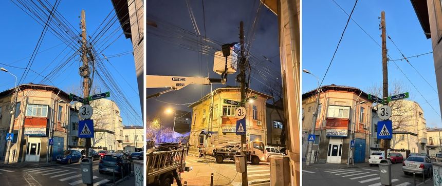 Viceprimarul Stelian Bujduveanu, despre Programul Netcity de dezafectare a cablurilor de pe stâlpi şi mutarea lor în subteran: Are rezultate record, peste 320 km de cabluri aeriene dezafectate, peste 200 km de reţele noi, subterane, puse în funcţiune