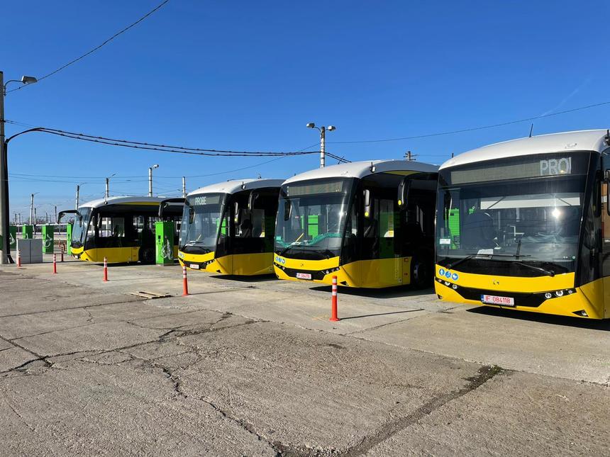 Încă două autobuze electrice au sosit la Timişoara înainte de sfârşit de an