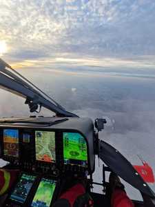 Persoană accidentată pe Muntele Mic, salvată cu ajutorul elicopterului SMURD Caransebeş - FOTO