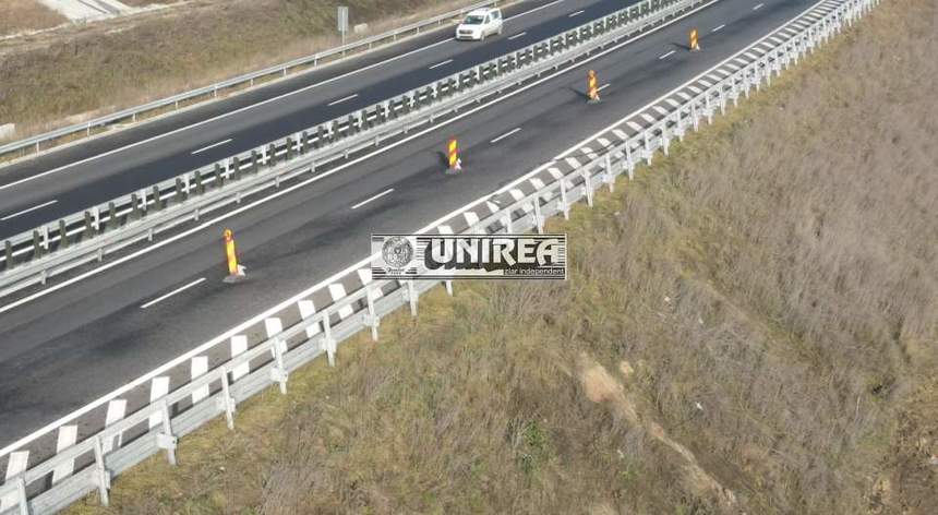 Circulaţia pe o porţiune a A10 Sebeş-Turda, închisă timp de o lună pentru remedierea unor deficienţe