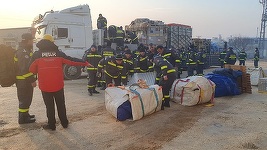 Cutremur în Turcia - Echipa de sprijin din România, formată din personal specializat de căutare-salvare, medici şi asistenţi SMURD, personal cu echipe canine a ajuns în provincia Hatay - FOTO