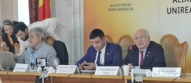 Medici români din ţară din şi străinătate cer Colegiului Medicilor „o poziţie oficială fermă” în urma unei conferinţe AUR în care mai mulţi medici au contestat ideea de pandemie,  vaccinarea ARN Mesager şi eficienţa testelor - FOTO
