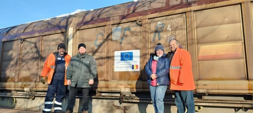 CFR Marfă se alătură eforturilor statului român în acordarea de ajutor populaţiei din Turcia