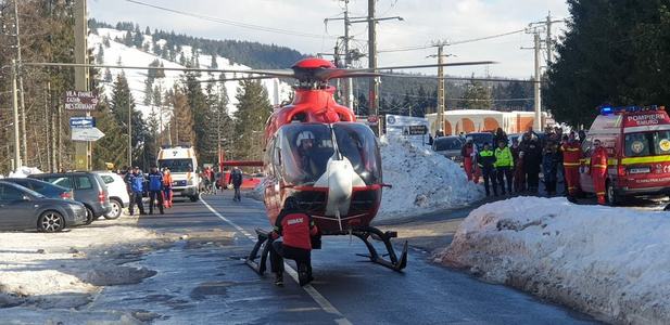 Salvamont Alba: O tânără de 21 de ani a fost transportată la spitalul din Oradea, cu un elicopter SMURD, după ce a făcut accident cu un ATV - FOTO