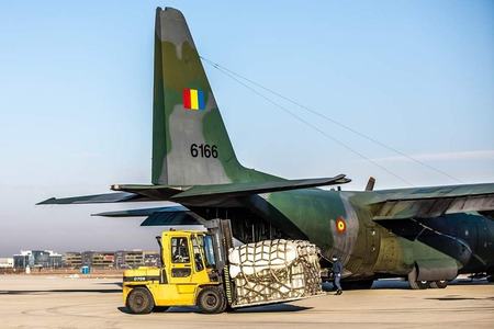 MApN anunţă o nouă misiune de zbor umanitar, cu trei aeronave ale Forţelor Aeriene Române, în sprijinul populaţiei afectate de cutremurele din Turcia şi Siria
