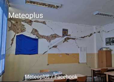 Gorj: Clădirile a 14 unităţi de învăţământ din cinci localităţi, afectate în urma seismului din 14 februarie. Casele şi blocurile cu fisuri nu au structurile de rezistenţă afectate