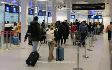 Poliţia de Frontieră: Valorile de trafic înregistrate anul trecut în punctele de trecere au fost de aproximativ 58,6 milioane treceri persoane, o creştere cu 62% faţă de 2021
