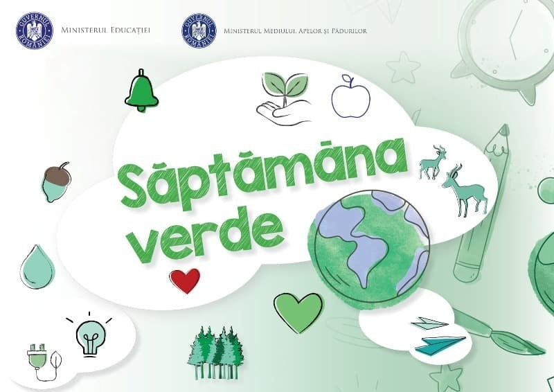 Platforma de resurse educaţionale pentru ”Săptămâna Verde”, lansată de ministerele Mediului şi Educaţiei