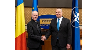 Nicolae Ciucă, întrevedere cu Arhiepiscopul de Canterbury Justin Welby / Discuţii despre agresiunea militară rusă din Ucraina, sprijinul acordat refugiaţilor şi combaterea traficului de persoane