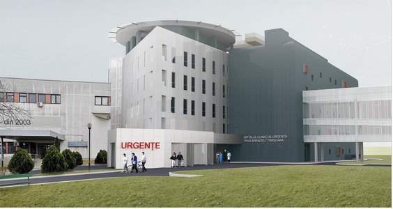 Un hub medical va fi construit la Spitalul Judeţean Timişoara cu 66 de milioane de euro/ Lucrările vor începe în această vară