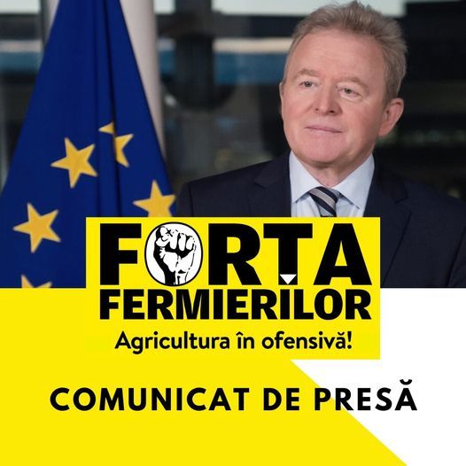 Asociaţia Forţa Fermierilor îl invită oficial în România pe Comisarul european pentru Agricultură: Să vină la faţa locului, să vadă cum afectează cerealele din Ucraina piaţa românească!
