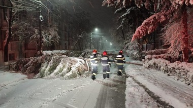 ISU Botoşani - 424 de persoane din 207 autovehicule rămase înzăpezite, salvate de pompierii militari şi voluntari, 751 de apeluri de urgenţă / Naştere asistată prin apel video, pentru că ambulanţa nu a putut ajunge - FOTO