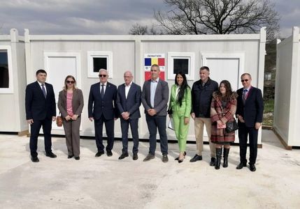 România a donat statului Muntenegru trei containere pentru gestionarea situaţiilor de urgenţă


