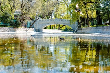 Nicuşor Dan: Din această seară, bucureştenii se pot plimba pe Podul Mare din Cişmigiu, care a fost consolidat şi renovat de Primăria Capitalei - FOTO