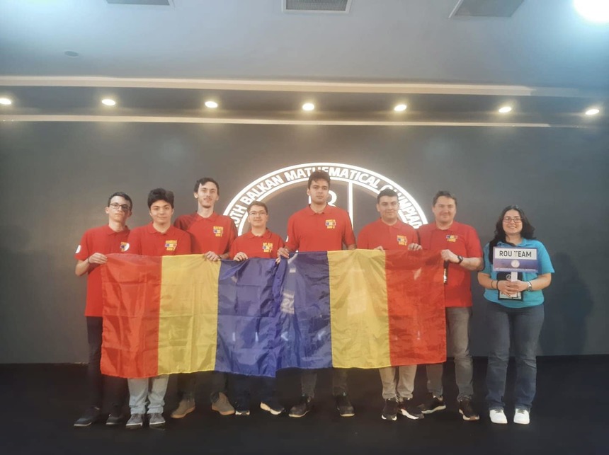 România a obţinut locul I pe ţări la Olimpiada Balcanică de Matematică pentru Seniori din Turcia/ Elevii au câştigat două medalii de aur, trei de argint şi una de bronz