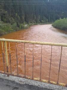 Apele Române anunţă că unda de poluare de pe râul Bistriţa se propagă pe raza judeţelor Suceava şi Neamţ