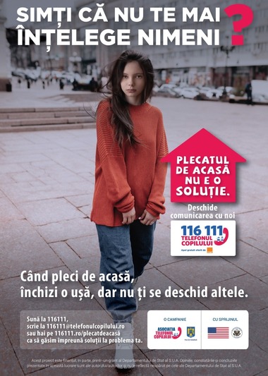 Poliţia Română: Aproape 400 de copii figurau ca dispăruţi, în 19 mai / Peste 3.200 de copii dispăruţi de la începutul anului / Campanie a autorităţilor ”Plecatul de acasă nu e o soluţie”
