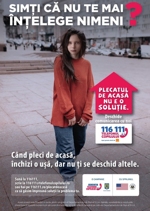 Poliţia Română: Aproape 400 de copii figurau ca dispăruţi, în 19 mai / Peste 3.200 de copii dispăruţi de la începutul anului / Campanie a autorităţilor ”Plecatul de acasă nu e o soluţie”