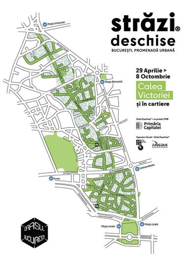 Nicuşor Dan: Calea Victoriei redevine pietonală. Ateliere interactive, silent disco marca SAGA Festival şi statui vivante, printre evenimentele de week-end ale proiectului „Străzi deschise” 