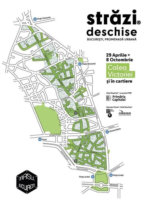 Nicuşor Dan: Calea Victoriei redevine pietonală. Ateliere interactive, silent disco marca SAGA Festival şi statui vivante, printre evenimentele de week-end ale proiectului „Străzi deschise” 