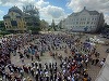 Paradă a portului popular german la Timişoara / Aproape o mie de şvabi, veniţi din întreg Banatul, dar şi din Germania, la cea mai mare sărbătoare