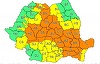 Nouă avertizare emisă de meteorologi – Cod galben şi portocaliu pentru cea mai mare parte a ţării, până luni / Cantităţile de precipitaţii vor fi însemnate


