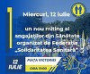 Un nou miting al angajaţilor din Sănătate organizat de Federaţia „Solidaritatea Sanitară", anunţat miercuri în Piaţa Victoriei

