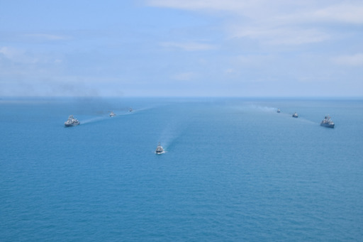 Peste 750 de militari din mai multe ţări, printre care România, Franţa, Marea Britanie, SUA, participă la un exerciţiu organizat în Portul Militar Constanţa şi în Marea Neagră 
