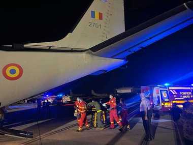 UPDATE - Explozii la o staţie GPL din Crevedia - Primii doi pacienţi, transferaţi la un spital din Bruxelles/ Ei sunt internaţi la ATI, în stare stabilă/ Alte două persoane cu arsuri, transportate la Milano - VIDEO
