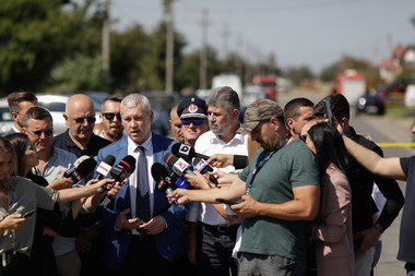 Explozii la o staţie GPL din Crevedia - Cătălin Predoiu: Trebuie verificat ce regim juridic avea acel depozit, încă nu este clar, sunt informaţii contradictorii
