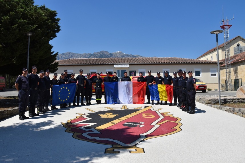 IGSU: Misiunea pompierilor români în Franţa s-a încheiat 