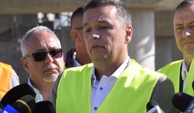 Sorin Grindeanu: Ideea este ca de la anul, pe această variantă sudică, de la Craiova la Constanţa, să se poată circula pe autostradă