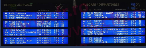 UPDATE - Grevă de avertisment a ceferiştilor / Trenurile nu circulă între orele 07.00 şi 09.00 / Revendicările sindicaliştilor / Sute de minute întârziere înregistrate la Gara de Nord / Peste 260 de trenuri sunt oprite