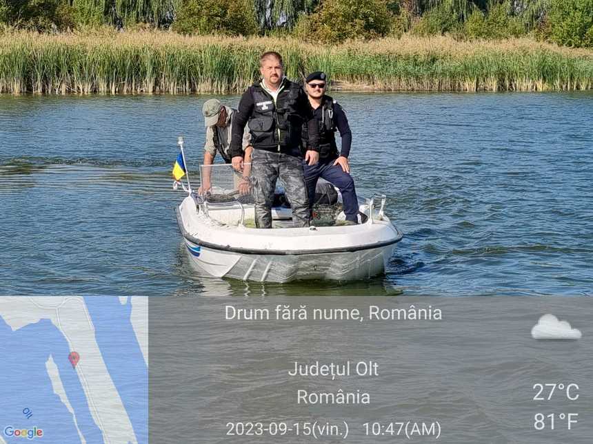 Acţiune de control simultană pe apă şi pe uscat a comisarilor Gărzii de Mediu pentru depistarea eventualelor deversări ilegale de ape uzate în Dunăre/ O unitate de cazare a fost amendată cu 16.000 de lei, fiind deschis dosar penal