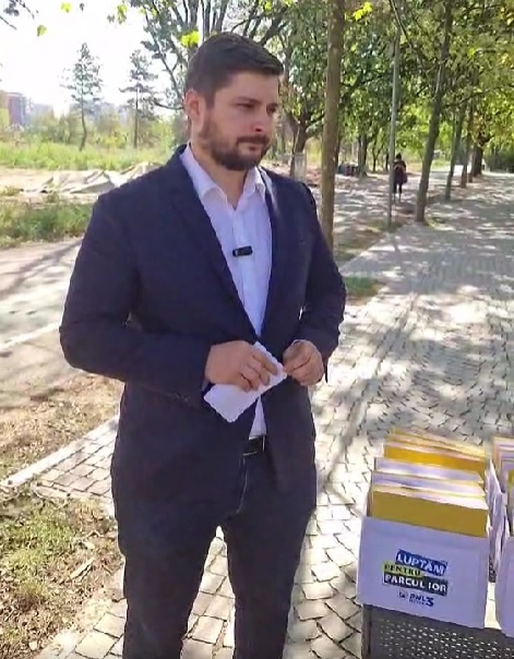 PNL Sector 3 vrea organizarea unui referendum pentru recuperarea zonei de de 11 h din Parcul IOR / Consilierul local Cătălin Moldoveanu: Am reuşit să strângem 15.000 de semnături