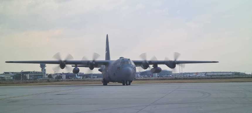 SUA au donat României o aeronavă C-130H2 Hercules, care poate executa misiuni diverse - transport aerian, evacuare medicală, asistenţă umanitară şi ajutor în caz de dezastru

