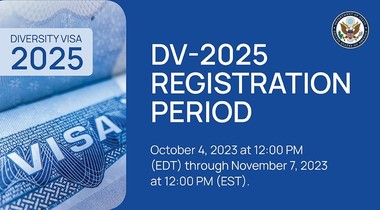 Departamentul de Stat: Perioada de înregistrare în programul Diversity Visa DV-2025 începe la data de 4 octombrie şi se încheie la 7 noiembrie