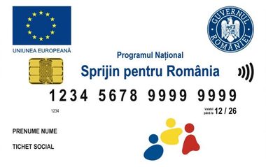 Ministerul Investiţiilor şi Proiectelor Europene: A început alimentarea cardurilor din programul ”Sprijin pentru România” cu încă 250 de lei, o nouă tranşă pentru cumpărarea de alimente