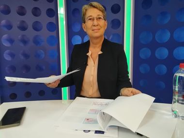 Alexandra Cucu (INSP): La noi, unu din doi oameni moare prin boală cardiovasculară. Mult mai mult decât în alte ţări europene / La categoria de vârstă 40 – 49 de ani avem un risc moderat la 31% din cei luaţi în studiu. E foarte mult 
