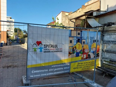 Rafila: Lucrările pentru Centrul de Arşi Grav de la Spitalul Clinic de Urgenţă pentru Copii „Grigore Alexandrescu” din Bucureşti înaintează rapid / Investiţia se ridică la 275 milioane lei