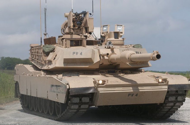 Tancuri Abrams pentru România - Ambasada SUA: Modelul este cea mai recentă versiune, îmbunătăţită, care oferă protecţie, supravieţuire, letalitate şi capacitate a reţelei de comunicaţii sporite / Sunt aceeaşi variantă cu cele folosite de Statele Unite 
