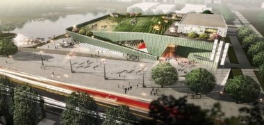 Primăria Capitalei anunţă lansarea licitaţiei pentru reluarea lucrărilor în vederea finalizării patinoarului Flamaropol - FOTO