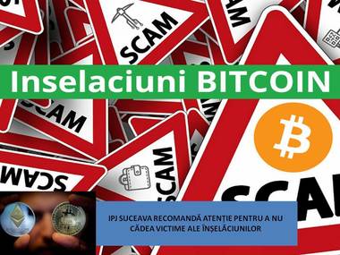 Metodă nouă de fraudă privind Bitcoin / Victimele, convinse să-şi instaleze pe device-uri programe de control de la distanţă / Infractorii fac diverse tranzacţii frauduloase sau contractă credite în numele investitorilor
