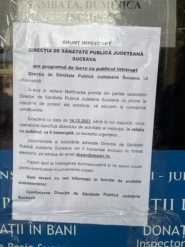 UPDATE - Blocaje la nivelul mai multor Direcţii de Sănătate Publică. Plăţile către terţi au fost sistate. Este vorba despre fonduri pentru Unităţi de Primiri Urgenţe, dar şi pentru programe naţionale de sănătate