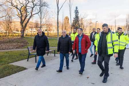 Cluj-Napoca: Investiţie de peste 9 milioane de euro în Parcului Feroviarilor cu o suprafaţă de peste 5 hectare. Recepţia lucrărilor începe în ianuarie - FOTO