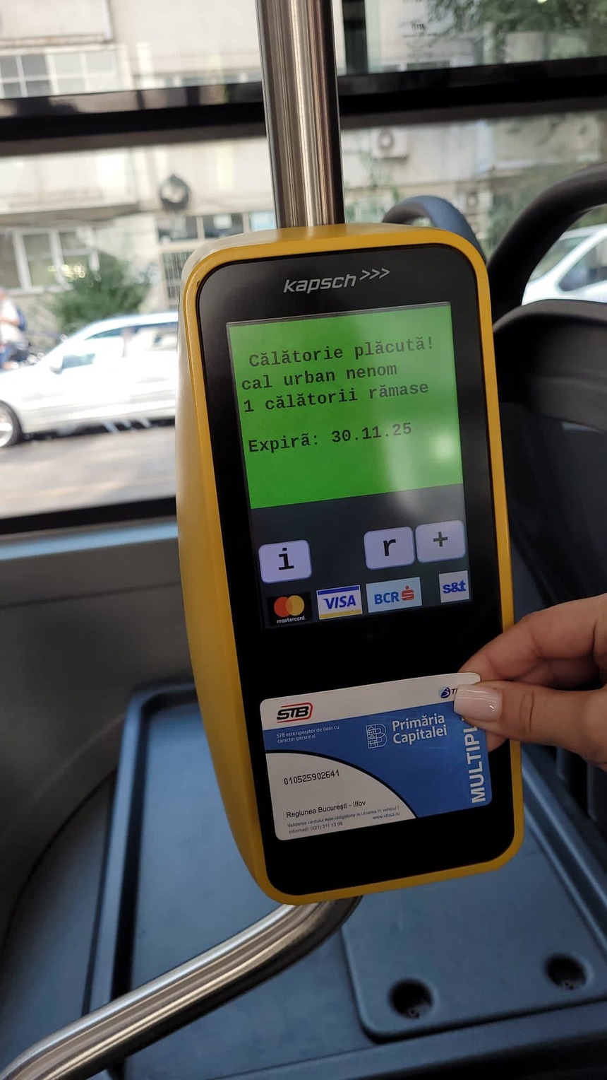 Societatea de Transport Bucureşti anunţă că, în perioada 10-16 ianuarie, va fi înlocuit sistemul digital de plată cu un altul mai performant