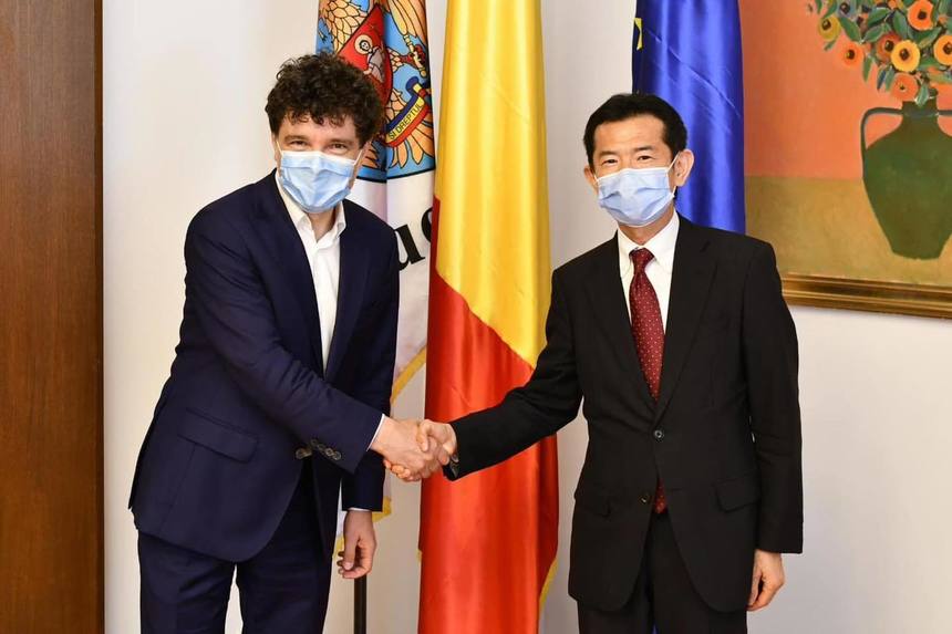 Nicuşor Dan, după întâlnirea cu ambasadorul Japoniei la Bucureşti: Apreciez eforturile depuse în timpul mandatului său pentru întărirea relaţiilor economice cu oraşul nostru