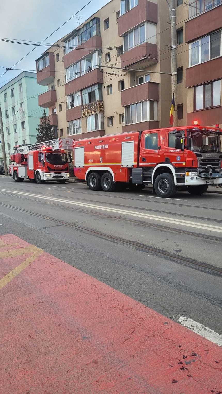 Incendiu într-un apartament din Cluj Napoca / Nu a fost nevoie de evacuarea locatarilor din bloc